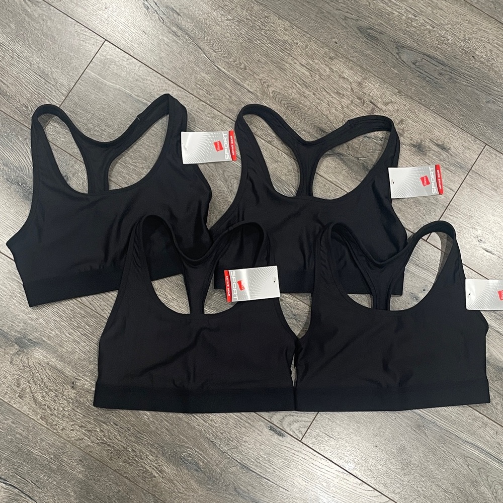 Hanes Racerback Sports Bra Bundle